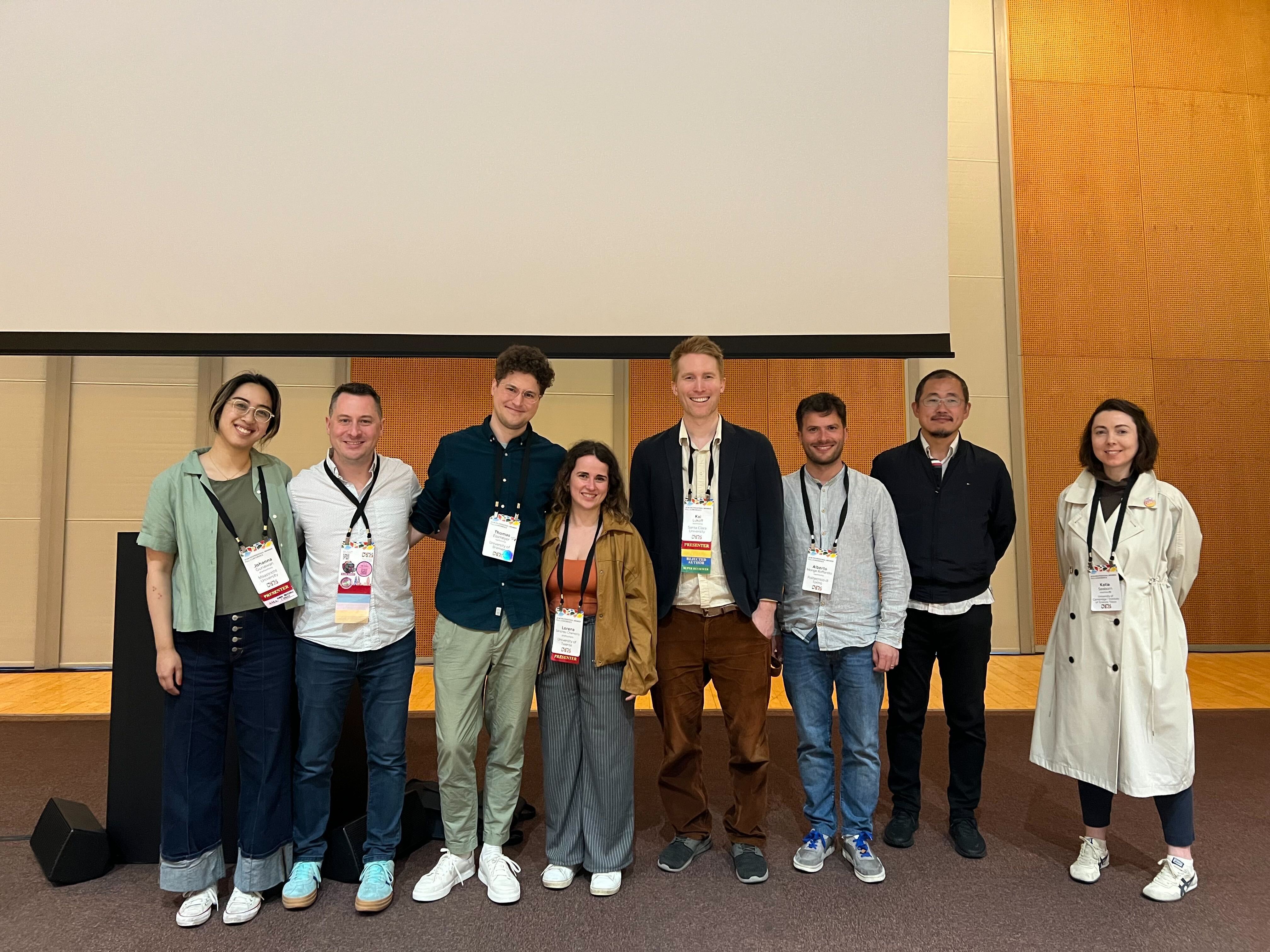 Organizing team at the CHI 2026 workshop on deceptive design and ethical practice