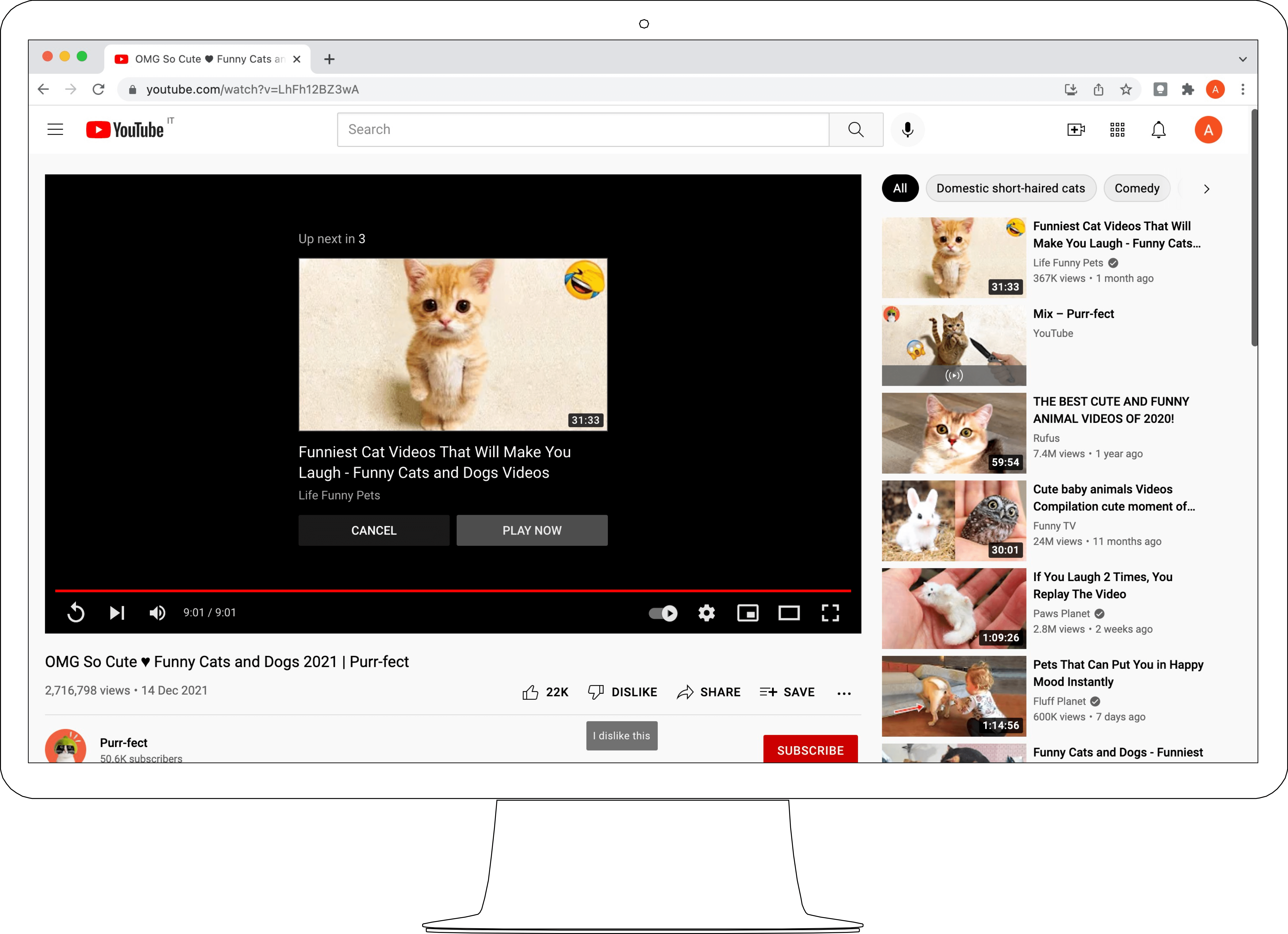 Neverending Autoplay on YouTube